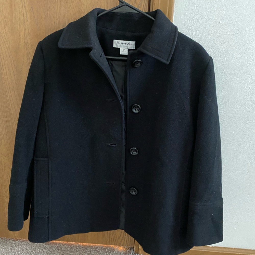 Preston & York 8P Black Coat